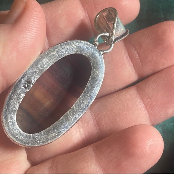 Fluorite pendant - Picture 4 of 5